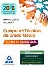 TÉCNICOS GRADO MEDIO 2016 JUNTA ANDALUCÍA