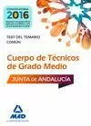CUERPO TÉCNICOS GRADO MEDIO 2016 JUNTA ANDALUCÍA