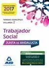 TRABAJADOR SOCIAL 2017 JUNTA ANDALUCÍA