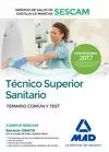 TÉCNICO SUPERIOR SANITARIO 2017 SESCAM SERVICIO SALUD CASTILLA-LA MANCHA