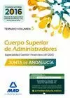 GESTIÓN FINANCIERA 2017 (A1 1200) JUNTA ANDALUCIA CUERPO SUPERIOR ADMINISTRADORES
