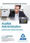 AUXILIAR ADMINSTRATIVO 2017 ADMON GENERAL ESTADO