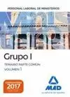 PERSONAL LABORAL MINISTERIOS 2017 GRUPO I