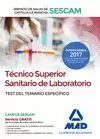 TÉCNICO SUPERIOR SANITARIO LABORATORIO 2017 SESCAM SERVICIO SALUD CASTILLA-LA MANCHA