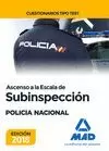 ASCENSO ESCALA SUBINSPECCIÓN 2017 POLICÍA NACIONAL (SUBINSPECTOR)