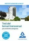 TEST DEL TEMARI TRANSVERSAL PER A TOTES LES CATEGORIES DE L'' INSTITUT CATALÀ DE