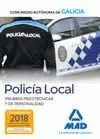 POLICIA LOCAL GALICIA PRUEBAS PSICOTECNICAS Y DE PERSONALIDAD