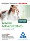 AUXILIAR ADMINISTRATIVO DE LAS INSTITUCIONES SANITARIAS DE LA COMUNIDAD AUTÓNOMA