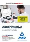 ADMINISTRATIVO DE LA COMUNIDAD DE MADRID. SUPUESTOS OFIMÁTICOS