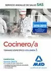COCINERO/A 2018 SAS SERVICIO ANDALUZ SALUD