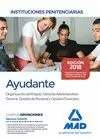AYUDANTE 2018 INSTITUCIONES PENITENCIARIAS