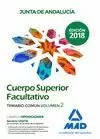 SUPERIOR FACULTATIVO 2018 CUERPO JUNTA ANDALUCÍA