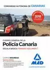 CUERPO GENERAL DE LA POLICÍA CANARIA ESCALA BÁSICA. TEMARIO VOLUMEN 1
