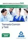 VARIAS CATEGORIAS 2019 SAS TEMARIO COMÚN Y TEST SERVICIO ANDALUZ SALUD