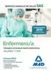ENFERMERO/A 2019 SAS SERVICIO ANDALUZ SALUD