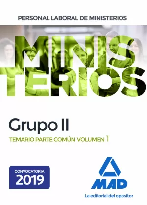 GRUPO II 2019 PERSONAL LABORAL MINISTERIOS