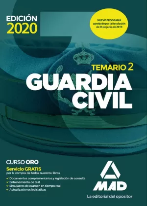 GUARDIA CIVIL 2020 TEMARIO VOLUMEN 2