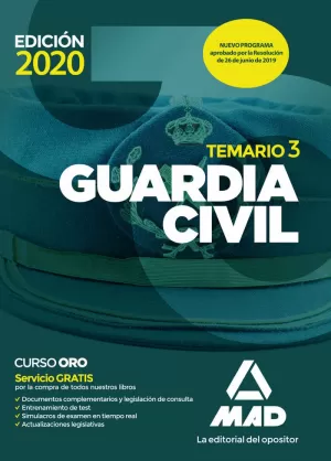 GUARDIA CIVIL 2020 TEMARIO VOLUMEN 3