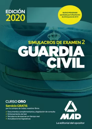 GUARDIA CIVIL 2020 SIMULACROS DE EXAMEN 2