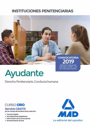 AYUDANTE 2019 INSTITUCIONES PENITENCIARIAS