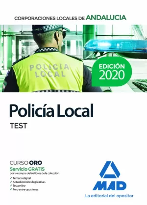 POLICIA LOCAL ANDALUCIA 2020 (CORPORACIONES LOCALES)