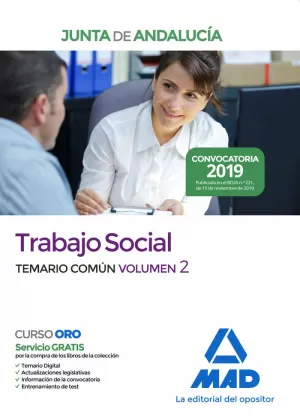 TRABAJO SOCIAL 2019 JUNTA ANDALUCIA (TRABAJADOR)