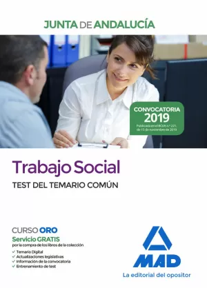 TRABAJO SOCIAL 2019 JUNTA ANDALUCIA (TRABAJADOR)