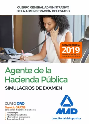 AGENTE HACIENDA PÚBLICA 2020 CUERPO GENERAL ADMINISTRATIVO ADMINISTRACIÓN ESTADO