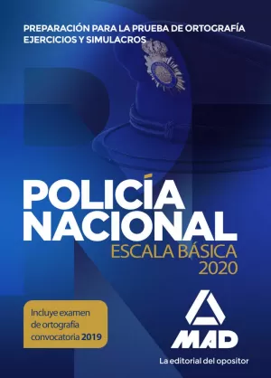 POLICÍA NACIONAL 2020 ESCALA BÁSICA