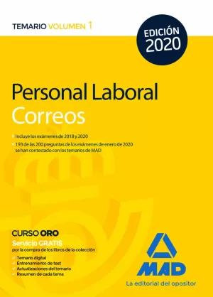 CORREOS Y TELÉGRAFOS 2020 PERSONAL LABORAL