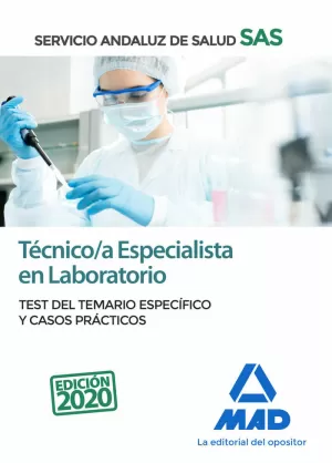 TÉCNICO ESPECIALISTA LABORATORIO SAS 2020 SERVICIO ANDALUZ DE SALUD