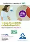 TÉCNICO/A ESPECIALISTA RADIODIAGNÓSTICO SAS 2020 SERVICIO ANDALUZ DE SALUD