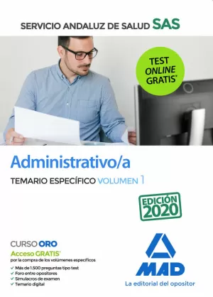ADMINISTRATIVO SAS 2020 SERVICIO ANDALUZ SALUD