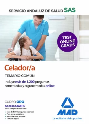 CELADOR/A DEL SERVICIO ANDALUZ DE SALUD. TEMARIO COMÚN