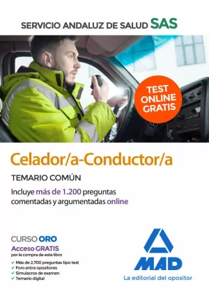 CELADOR/A CONDUCTOR/A SAS 2020 SERVICIO ANDALUZ SALUD