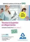 TECNICO/A SUPERIOR EN ALOJAMIENTO SAS 2020 SERVICIO ANDALUZ DE SALUD. TEMARIO ESPECÍFICO