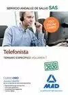 TELEFONISTA SAS 2020. SERVICIO ANDALUZ DE SALUD.
