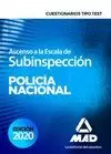 CUESTIONARIO TIPO TEST ASCENSO A LA ESCALA DE SUBINSPECCION POLICIA NACIONAL