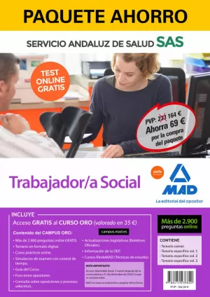 PAQUETE AHORRO TRABAJADOR/A SOCIAL SAS 2020 SERVICIO ANDALUZ SALUD