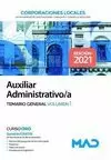AUXILIAR ADMINISTRATIVO DE CORPORACIONES LOCALES 2021