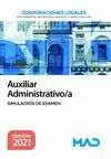 AUXILIAR ADMINISTRATIVO DE CORPORACIONES LOCALES 2021