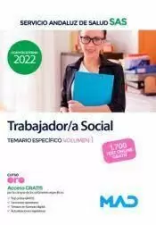 TRABAJADOR/A SOCIAL 2022 SERVICIO ANDALUZ DE SALUD SAS