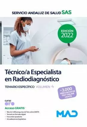 TÉCNICO ESPECIALISTA RADIODIAGNÓSTICO SAS 2022