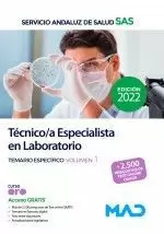 TÉCNICO/A ESPECIALISTA LABORATORIO SAS 2022