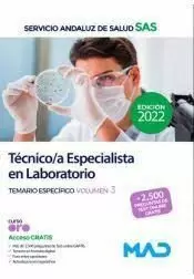 TÉCNICO/A ESPECIALISTA EN LABORATORIO SERVICIO ANDALUZ DE SALUD