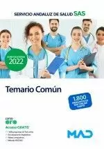 TEMARIO COMUN SAS 2022 SERVICIO ANDALUZ SALUD