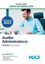 AUXILIAR ADMINISTRATIVO/A 2023 JUNTA DE ANDALUCIA