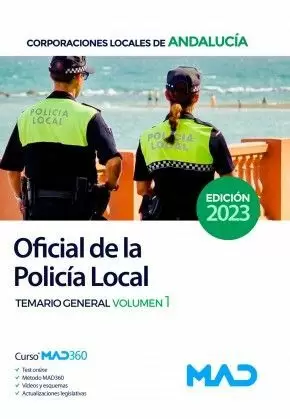 OFICIAL DE LA POLICÍA LOCAL DE ANDALUCÍA 2023