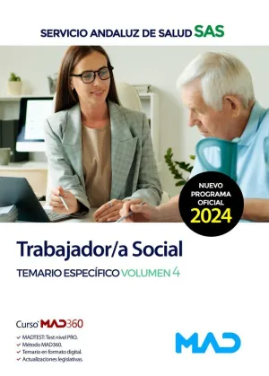 TRABAJADOR SOCIAL SAS 2024 SERVICIO ANDALUZ DE SALUD