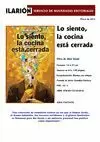 LO SIENTO, LA COCINA ESTÁ CERRADA